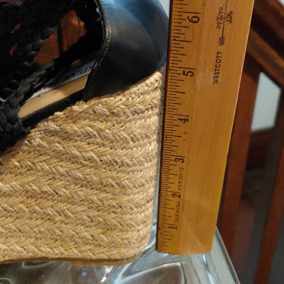 Steve Madden River Crochet Espadrille Wedges - Picture 10 of 12